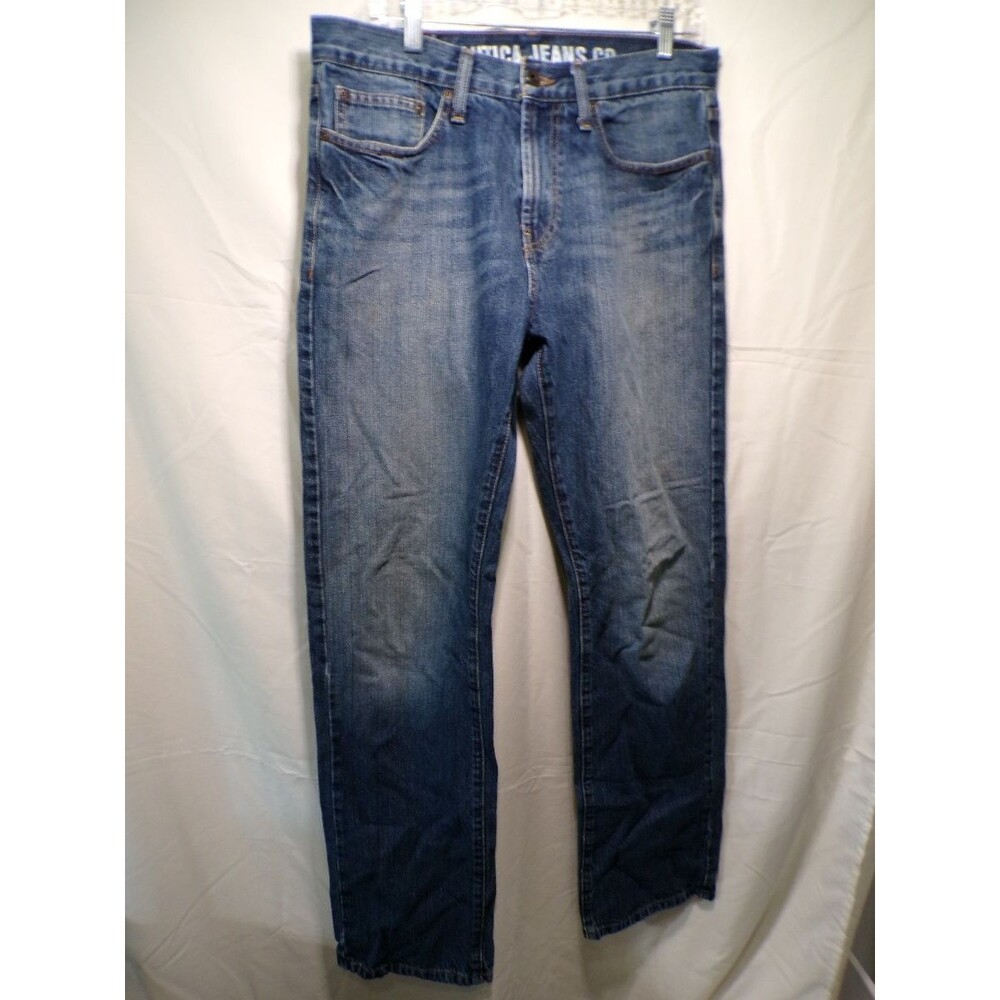 Nautica Men's Jeans Relaxed Fit Blue Denim Size 32x34 Straight Leg